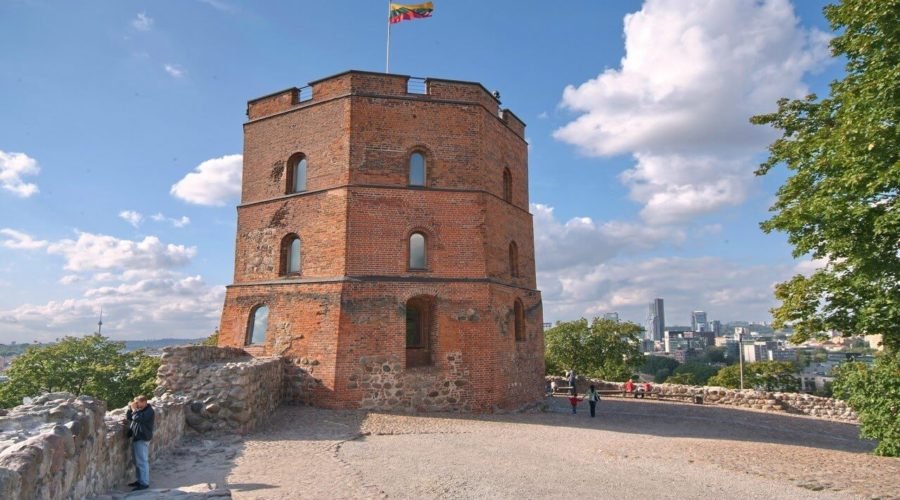 Gediminas castle in Vilnius