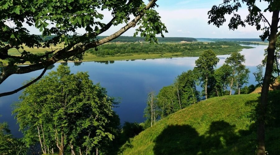 Lithuanian river nemunas